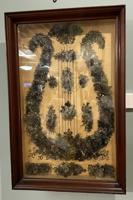 Victorian tradition of making art from human hair