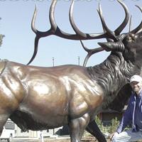 Wildlife sculptor, Elk Foundation share history