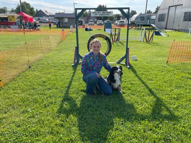 Might Mutts club members compete at the Wallowa County fair