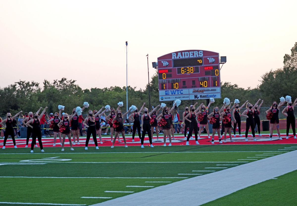 WHS Cheerleaders Football Season, Fall 2020 20202021 Wamego High