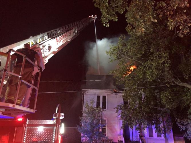 West Market Bloomington fire 2