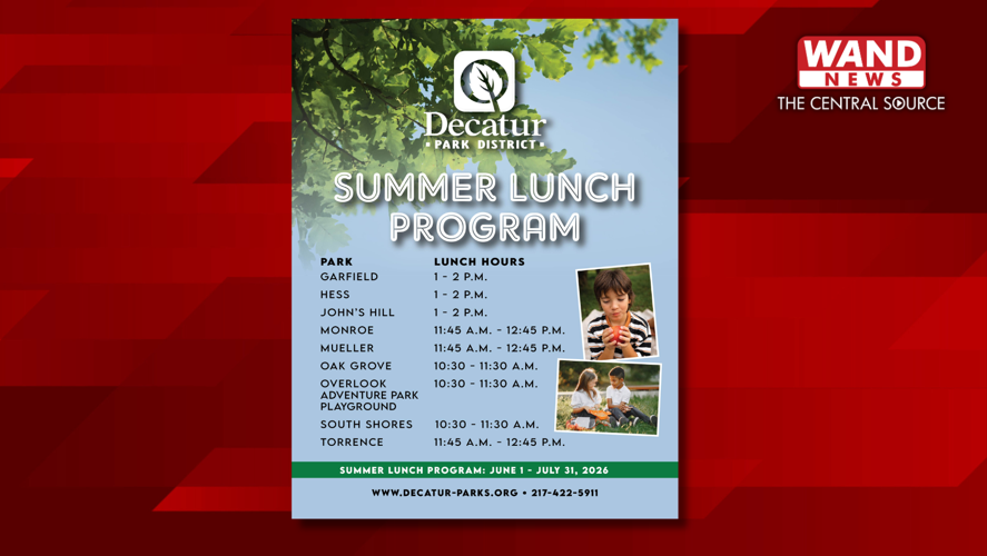 decatur summer lunch program 2026 on background