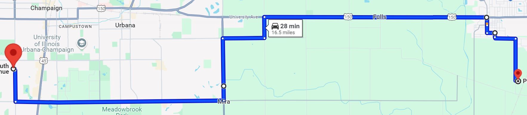 Trooper Thompsen Procession Route