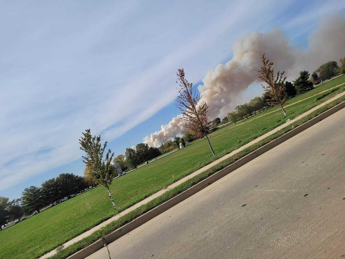 5 departments called to fight field fire near Bondville Top Stories