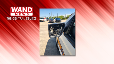 Squad car hit in Scott's Law violation