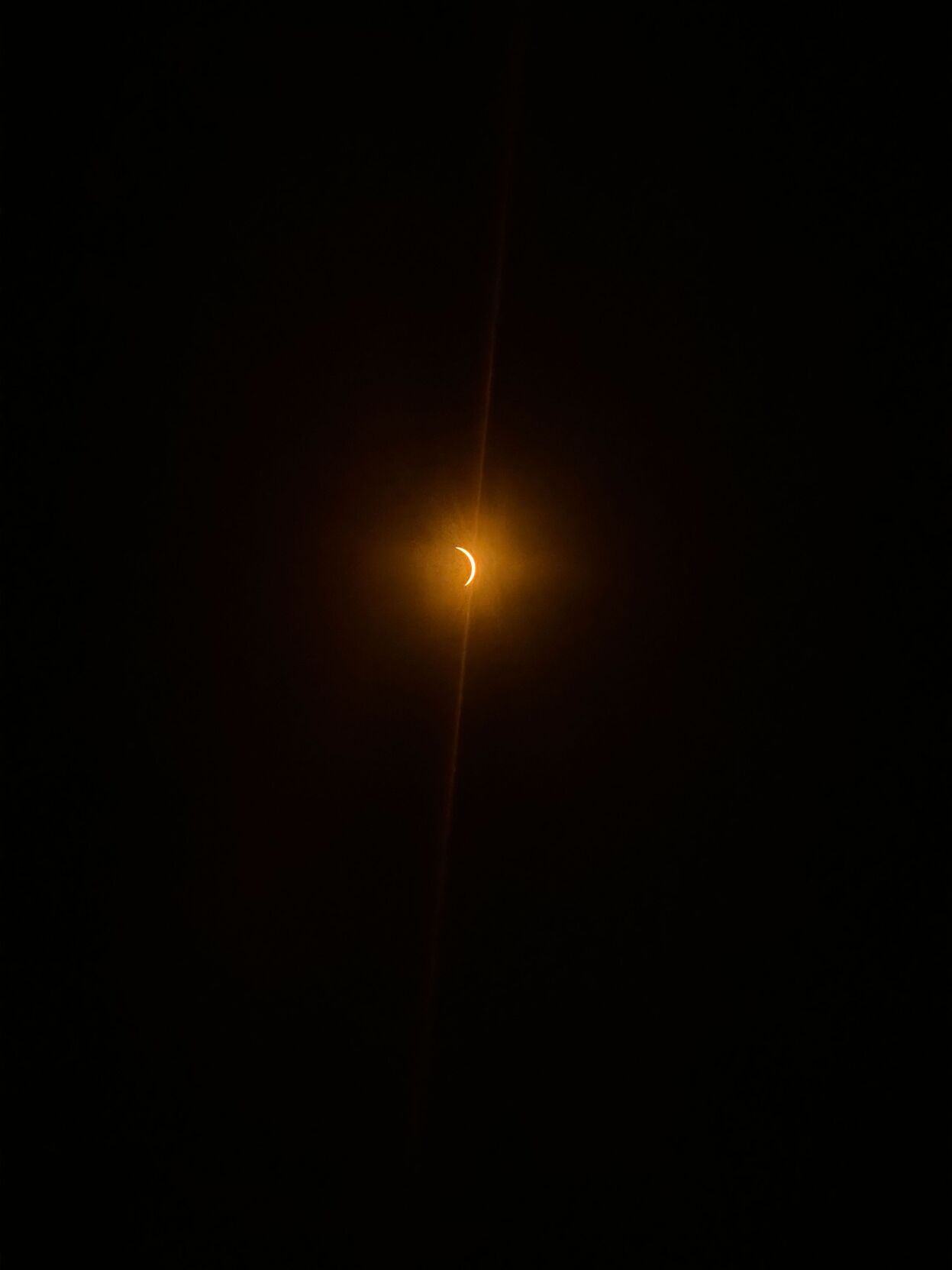 WAND Total Solar Eclipse from northwest Indiana
