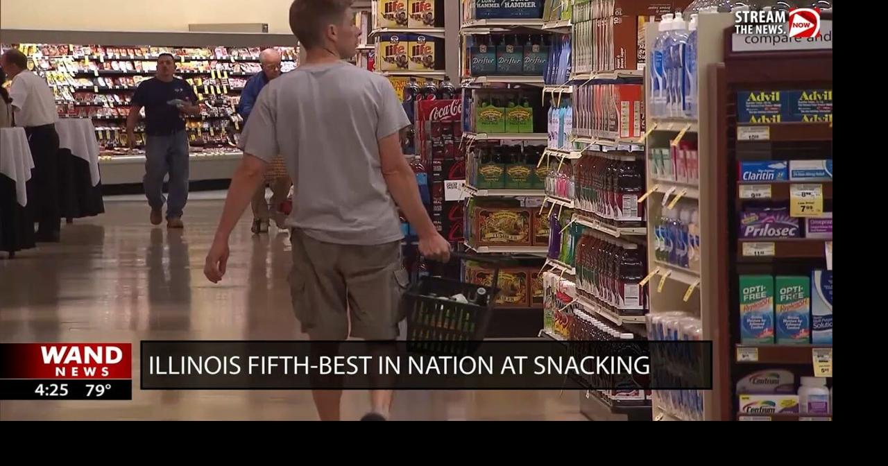 Illinois cracks top five on list of states with biggest snackers