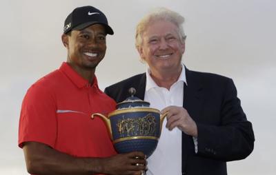 President Trump and Tiger Woods