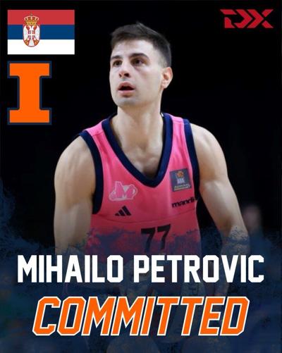 Illinois lands another international player Serbian Mihailo Petrovic