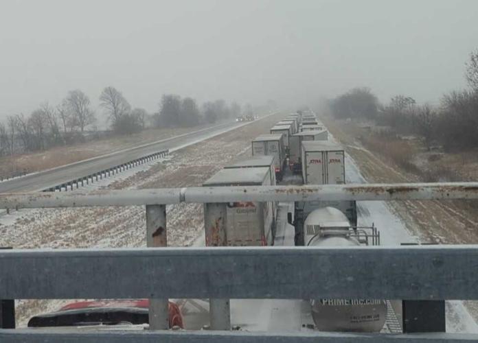 Traffic Backup I-57