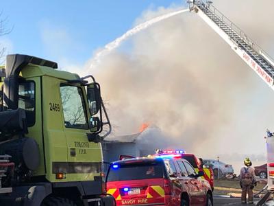 Tolono house fire