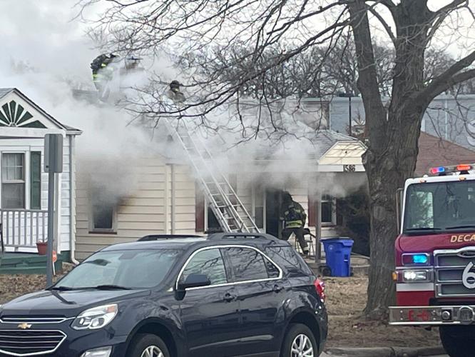 House fire in Decatur