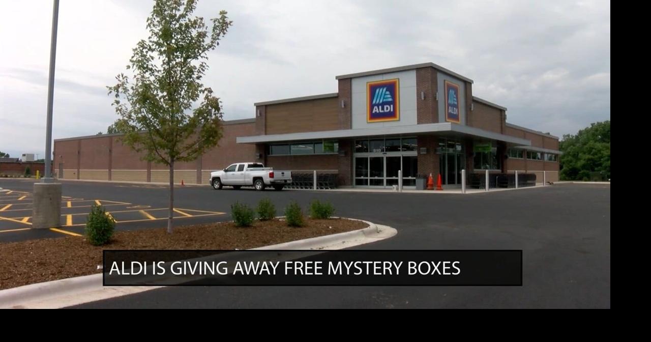 Thinking outside the box: Aldi giving away free mystery boxes | Videos ...