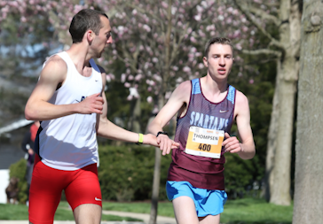 Corey Thompsen, Runner, Christie Clinic Marathon