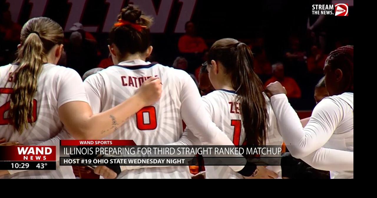 Illinois women preparing for third straight ranked matchup