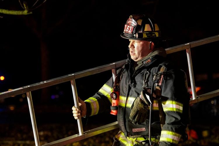 City of Champaign firefighters respond to New Year's Eve fire