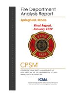 CPSM Fire Dept. Analysis Report