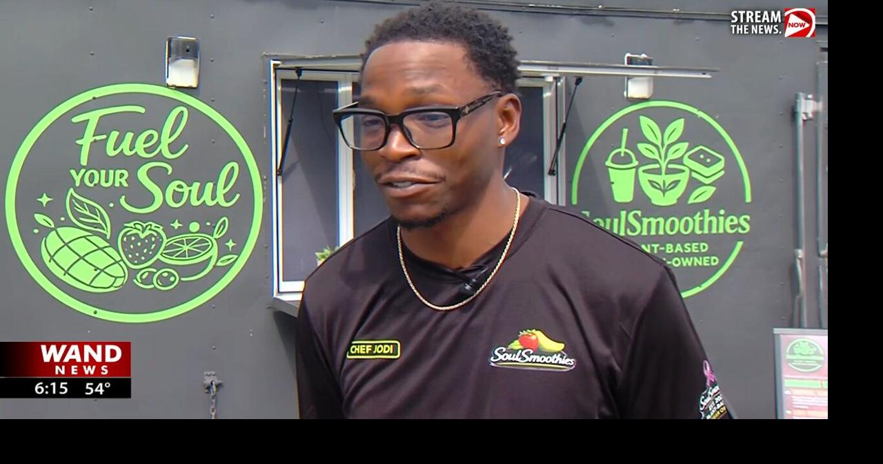 Decatur veteran turns passion for wellness Into mobile smoothie business