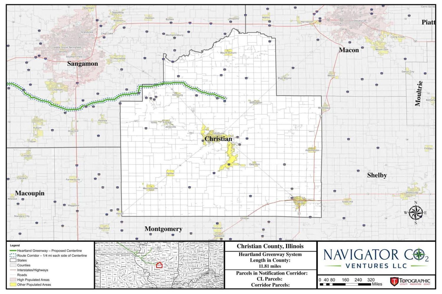Heartland Greenway hopes to install major CO2 pipeline in central Illinois Top Stories