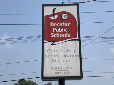 Decatur Public Schools sign