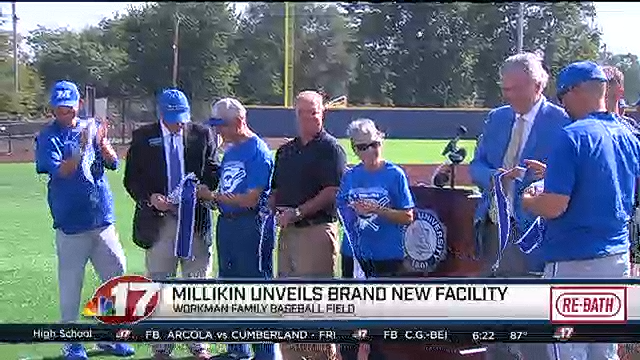 Millikin Unveils Brand New Baseball Facility Sports Wandtv Com
