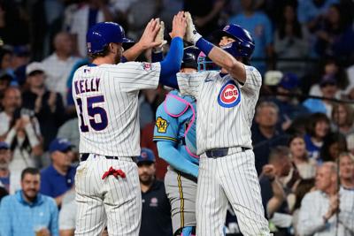 Brewers Cubs Baseball