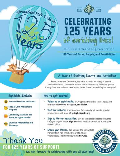Flier from the Springfield Park District