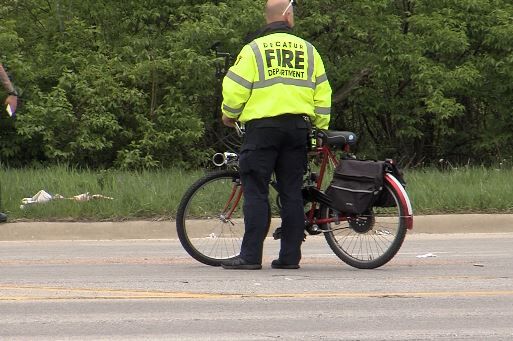 Car vs bike Decatur 2