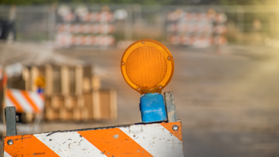 Construction, Road Block (C)