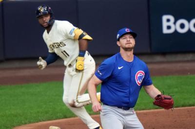NLDS Cubs Brewers Baseball
