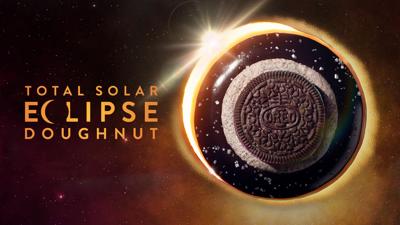 KRISPY KREME® Introduces Total Solar Eclipse Doughnut featuring OREO® Cookie and Pieces, Available April 5-8