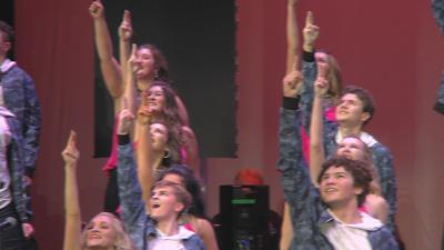 Mt. Zion High School hosts Midwest Invitational for Show Choir