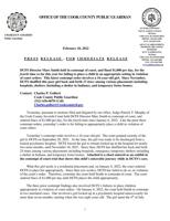 Cook County contempt of court document