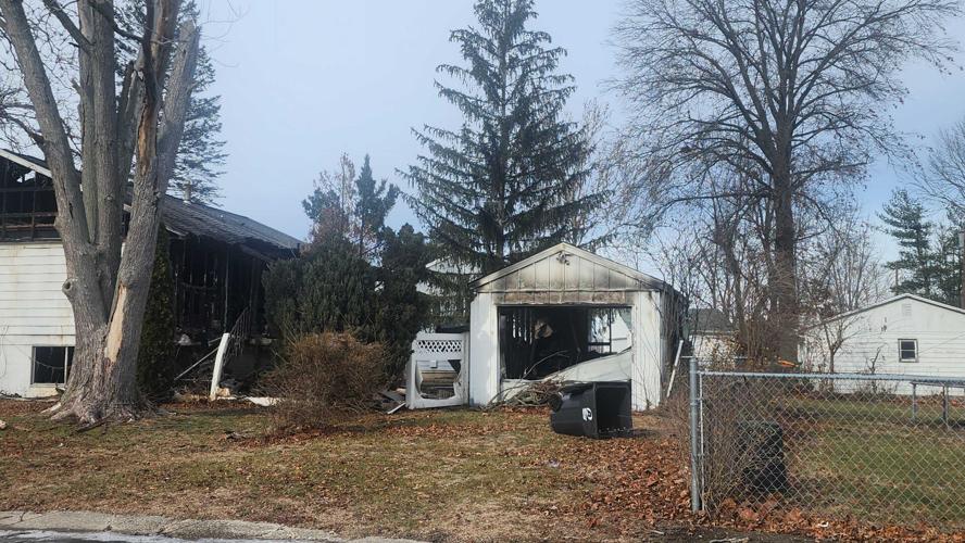 Aftermath of house fire in Decatur