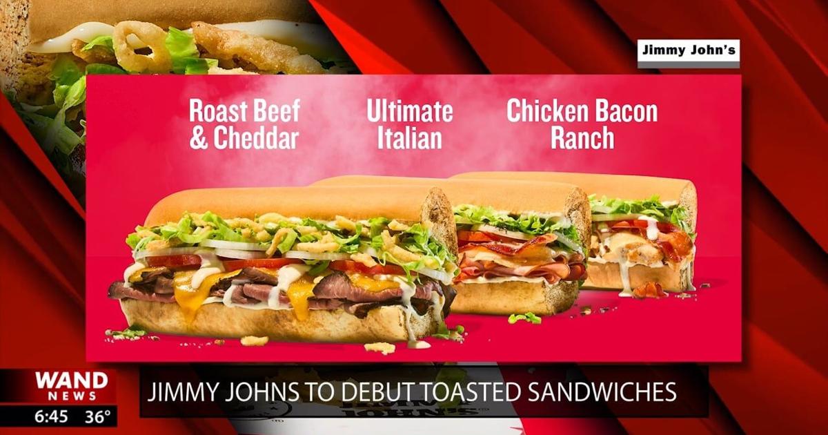 Jimmy John's to debut toasted sandwiches | Videos | wandtv.com