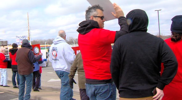 USPS rally in Springfield
