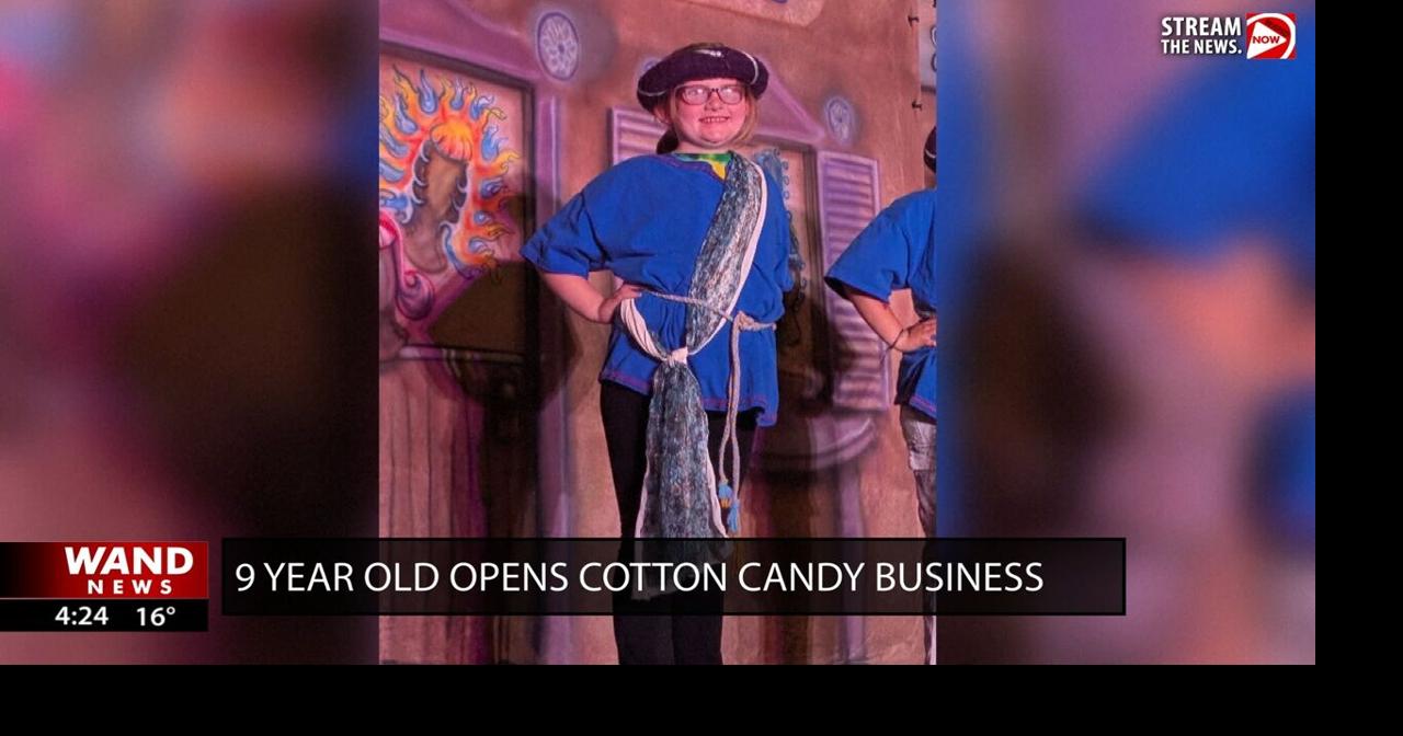9-year-old girl opens cotton candy business with dreams of expansion