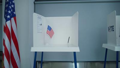 Poll booth