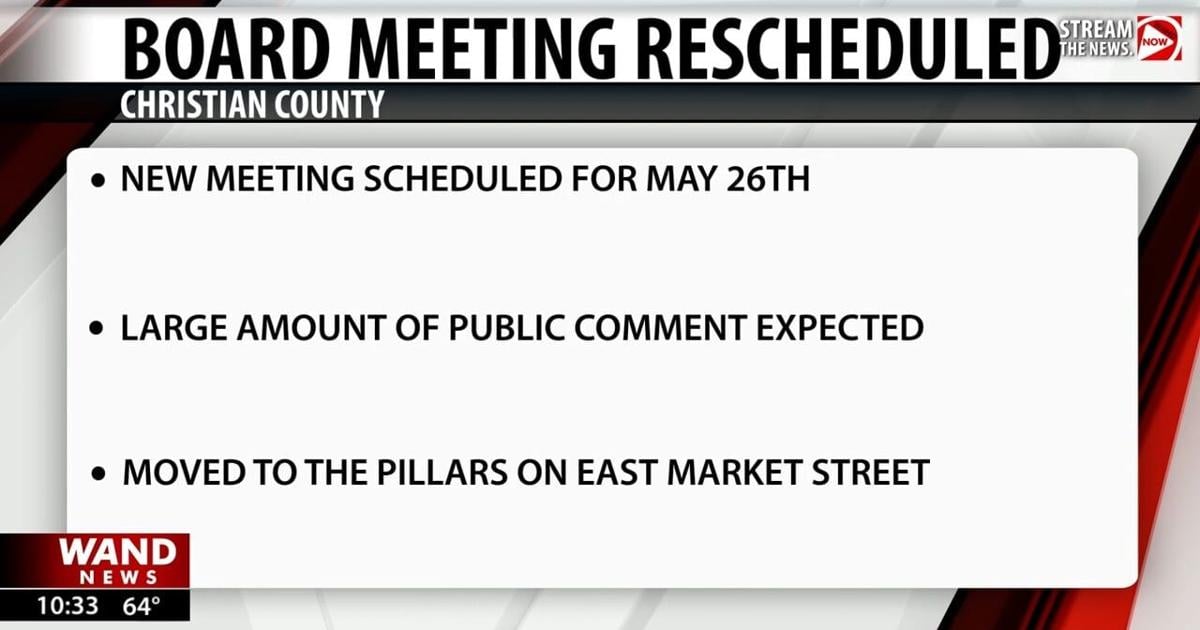 Christian County Board reschedules meeting as project management company considers development