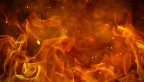 stock photo of flames