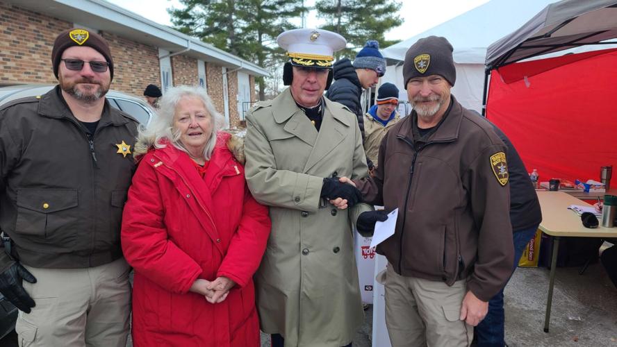 Macon sheriff office Spirit of giving donation