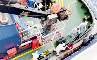 APTOPIX Cape Verde Hantavirus Ship