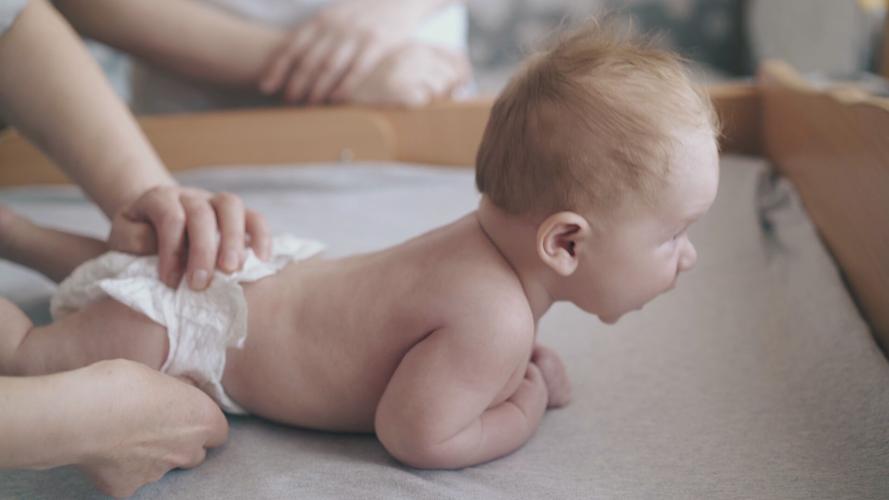 Baby changing table