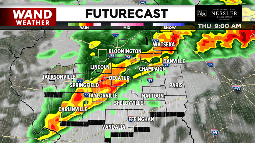 More severe weather possible across Central Illinois later Thursday