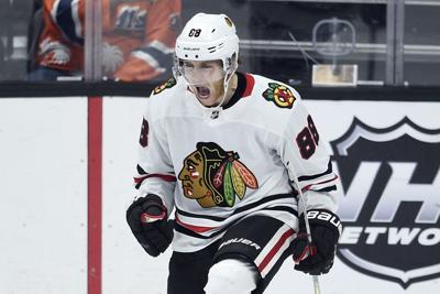 Blackhawks Ducks Hockey