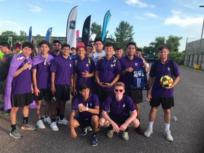 A photo of the Arcola Recreation Soccer Team