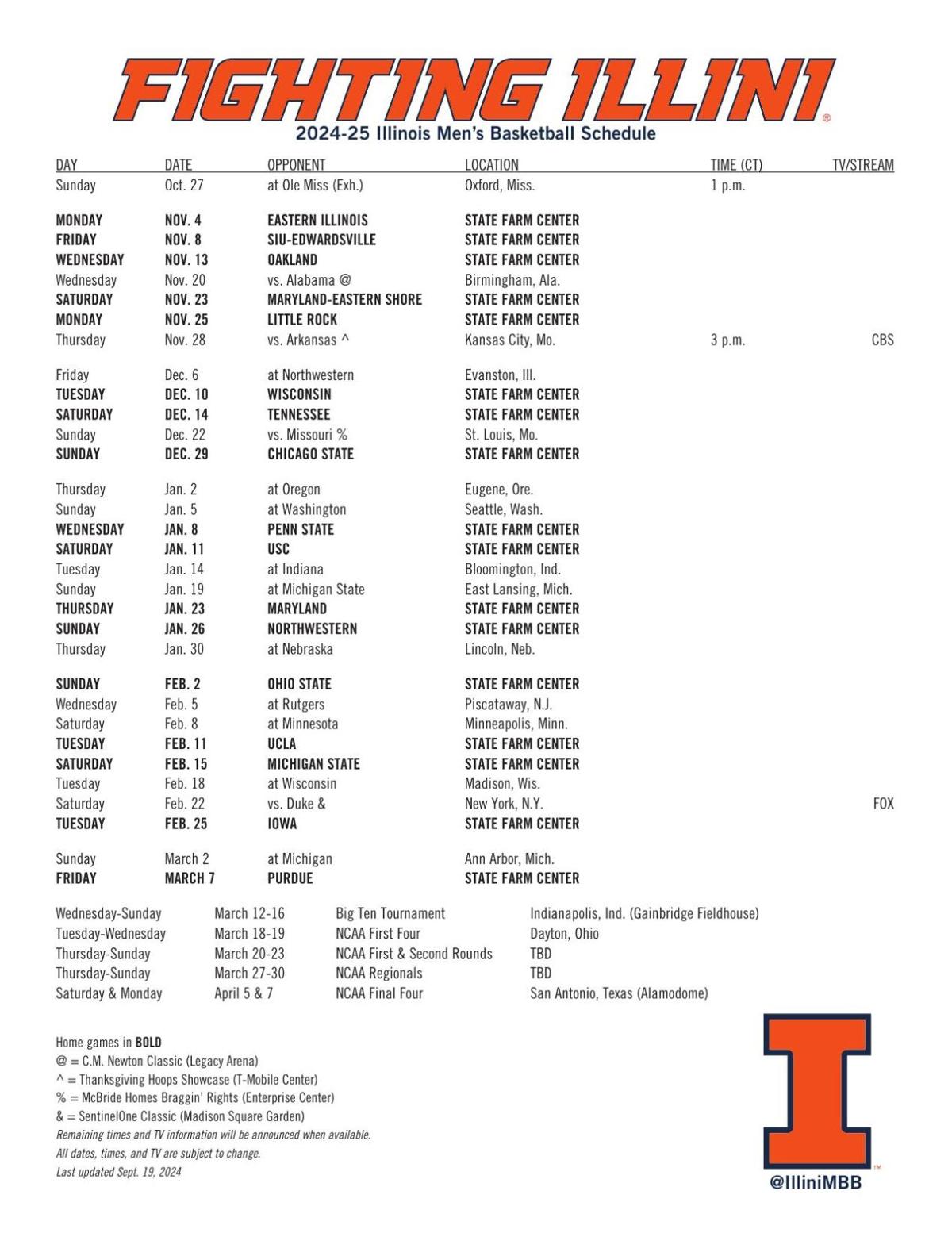 2024-25-conference-schedule-released-for-illinois-men-s-basketball-sports-wandtv-com