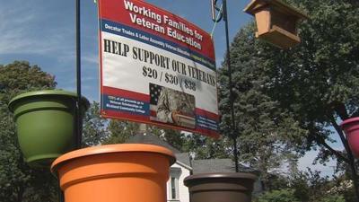 Selling Shepherd's Hooks to Benefit Veterans