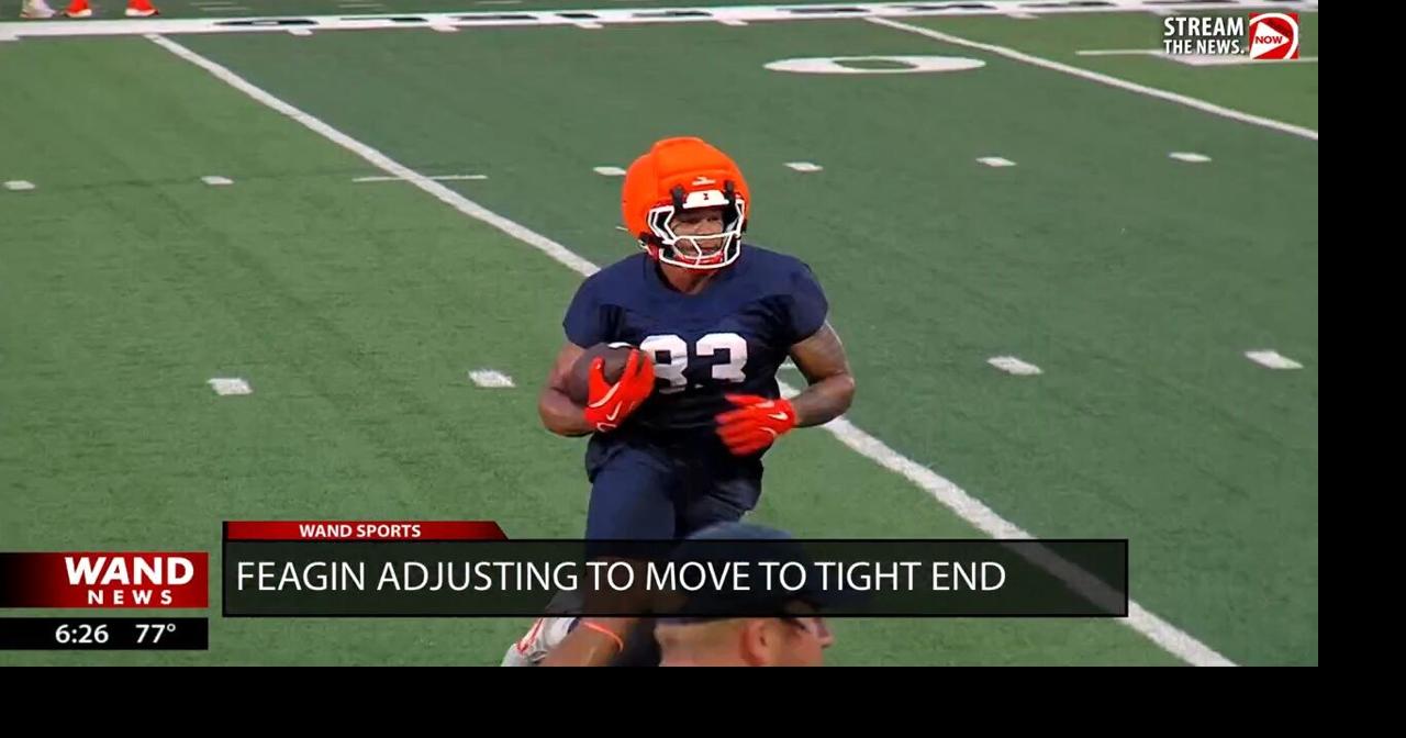 Kaden Feagin adjusting well to moving to the tight end room