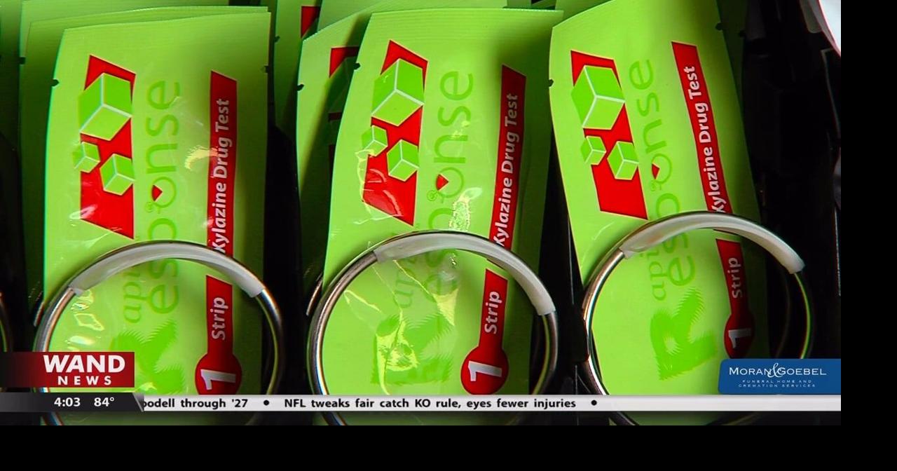 Harm reduction vending machine installed in Lincoln laundromat Top